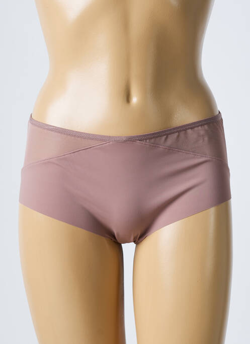Shorty beige LOU pour femme