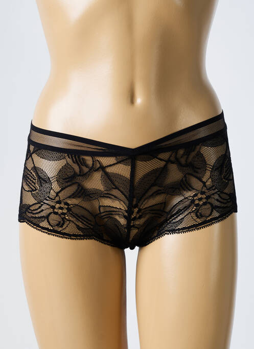 Shorty noir LOU pour femme