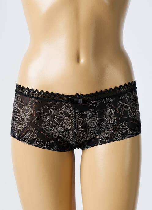 Shorty noir LOU pour femme