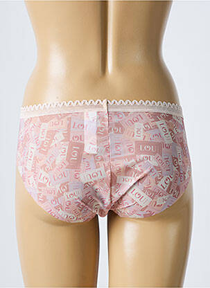 Culotte stretch rose LOU femme