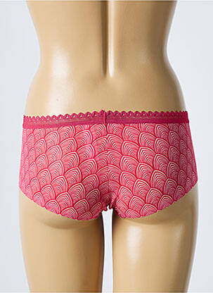 Shorty stretch rose LOU femme