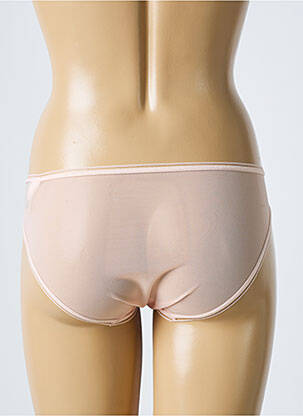 Culotte tissage dentelle rose LOU femme