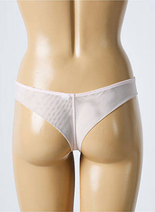 Tanga stretch rose LOU femme