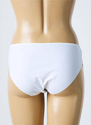Shorty effet matière satinée blanc SIMONE PERELE femme