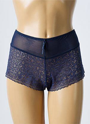 Shorty stretch bleu EMPREINTE femme