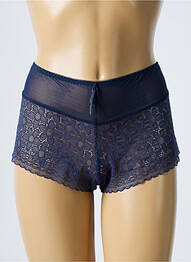 Shorty stretch bleu EMPREINTE femme