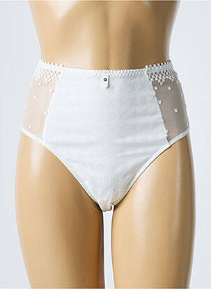 Culotte haute blanc EMPREINTE pour femme