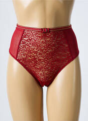 Culotte haute rouge EMPREINTE pour femme seconde vue