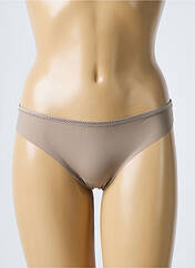 Tanga beige LOU pour femme seconde vue