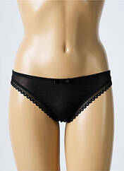 Tanga noir LOU pour femme seconde vue
