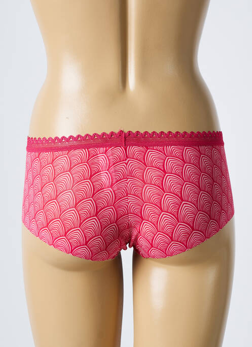 Shorty stretch rose LOU femme