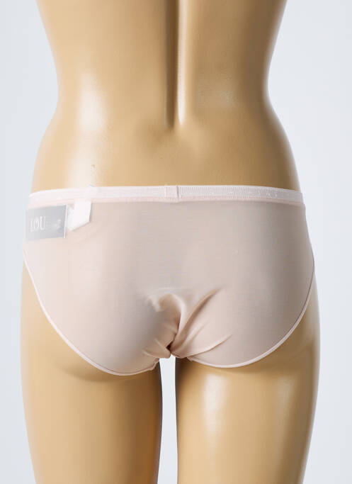 Culotte broderie dentelle de calais rose LOU femme