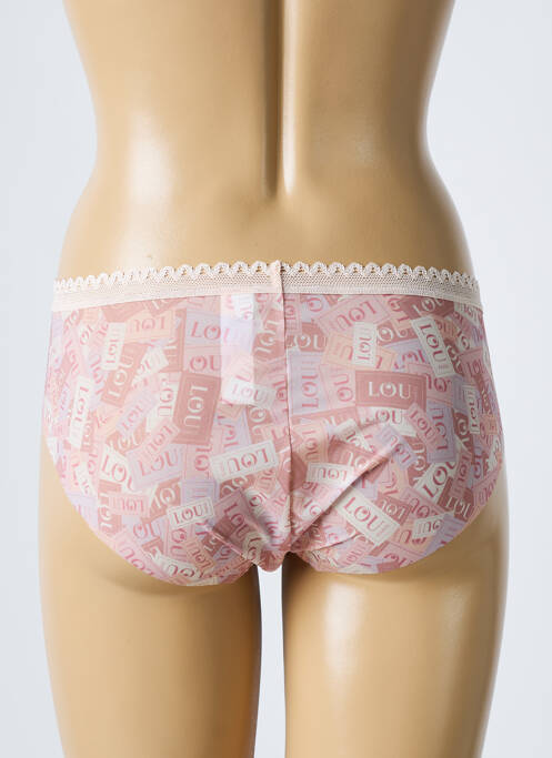 Culotte rose LOU pour femme