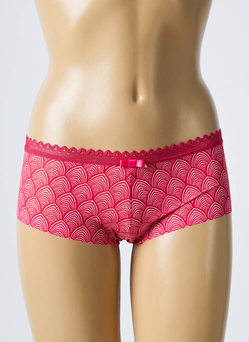 Shorty rose LOU pour femme