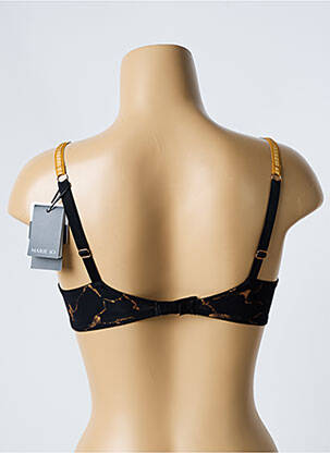 Soutien-gorge effet matière satinée haut soutien-gorge emboitant noir MARIE JO femme