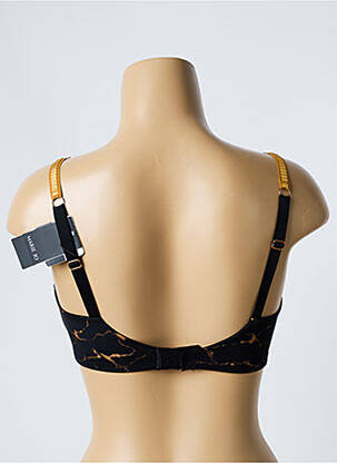 Soutien-gorge effet matière satinée haut soutien-gorge moulé noir MARIE JO femme