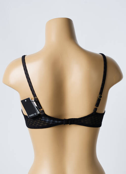 Soutien-gorge effet matière satinée haut soutien-gorge emboitant noir MARIE JO femme