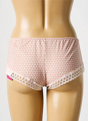 Shorty effet matière satinée rose PRIMADONNA femme