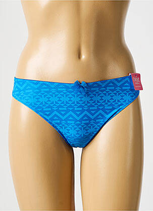 Tanga stretch bleu PRIMADONNA femme