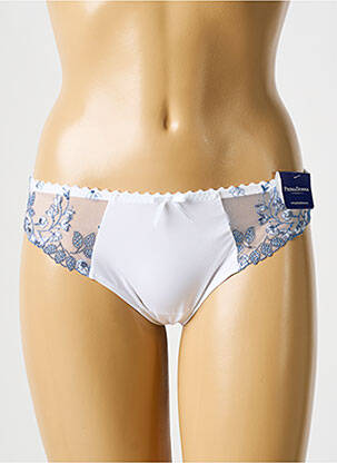 Tanga stretch blanc PRIMADONNA femme