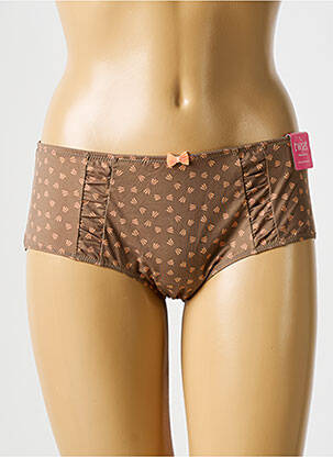 Shorty marron PRIMA DONNA pour femme