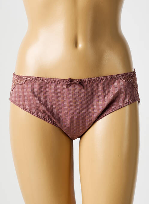 Culotte marron PRIMA DONNA pour femme