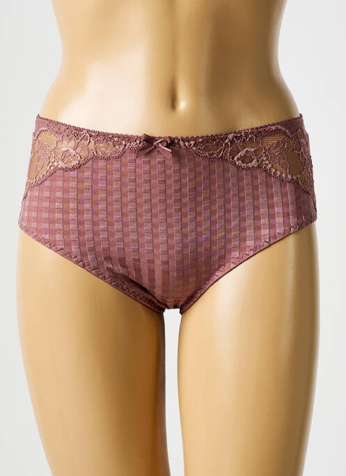 Shorty marron PRIMA DONNA pour femme
