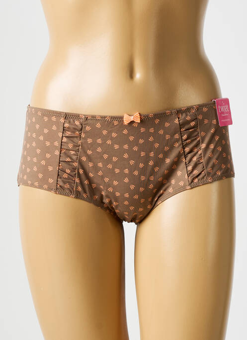 Shorty marron PRIMA DONNA pour femme