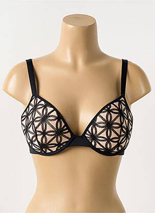 Soutien-gorge haut soutien-gorge push-up haut soutien-gorge push-up noir LOU femme