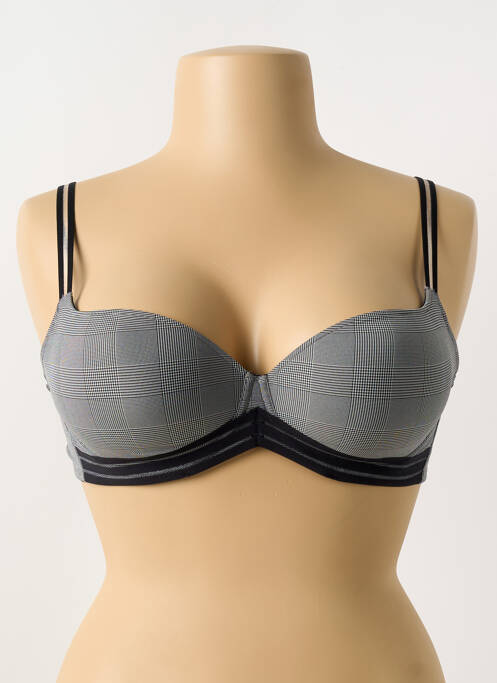 Soutien-gorge haut soutien-gorge balconnet haut soutien-gorge balconnet gris PRIMA DONNA femme
