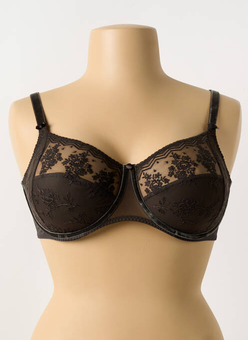 Soutien-gorge marron EMPREINTE pour femme