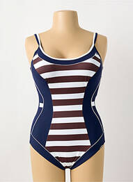 Maillot de bain 1 pièce haut soutien-gorge emboitant haut soutien-gorge emboitant bleu SUNFLAIR femme