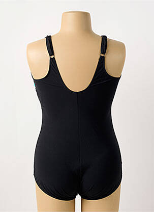 Maillot de bain 1 pièce imprimé fantaisie haut soutien-gorge moulé noir SUNFLAIR femme