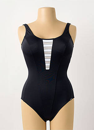 Maillot de bain 1 pièce haut soutien-gorge balconnet haut soutien-gorge balconnet noir LIDEA femme