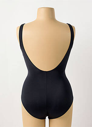 Maillot de bain 1 pièce haut soutien-gorge balconnet haut soutien-gorge balconnet noir LIDEA femme
