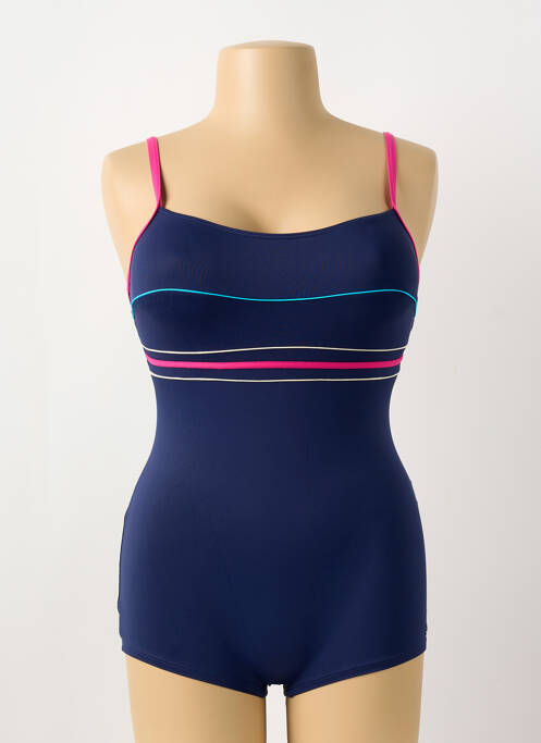 Maillot de bain 1 pièce bleu OCEAN WEAR pour femme