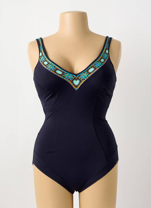 Maillot de bain 1 pièce bleu SUNFLAIR pour femme