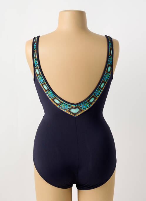 Maillot de bain 1 pièce bleu SUNFLAIR pour femme