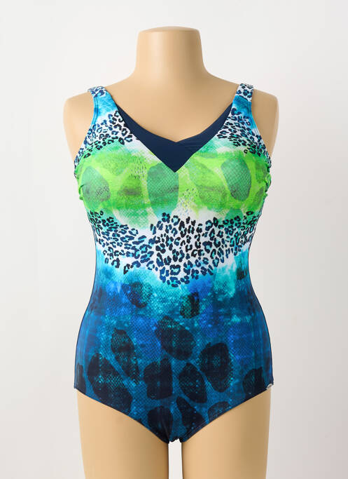 Maillot de bain 1 pièce bleu SUNFLAIR pour femme