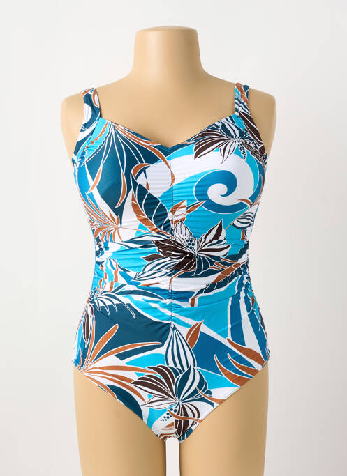 Maillot de bain 1 pièce bleu SUNFLAIR pour femme