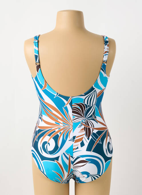 Maillot de bain 1 pièce bleu SUNFLAIR pour femme