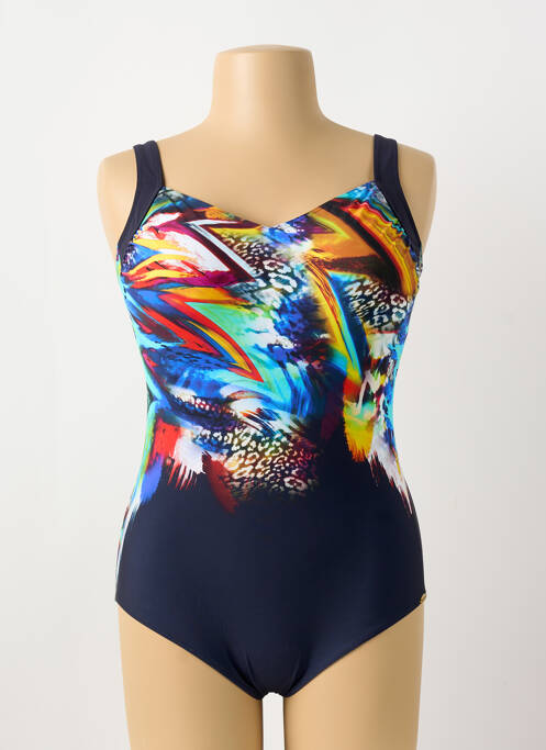 Maillot de bain 1 pièce bleu SUNFLAIR pour femme