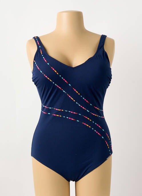 Maillot de bain 1 pièce bleu SUNMARIN pour femme