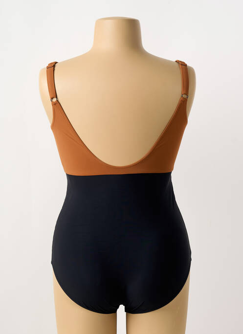 Maillot de bain 1 pièce marron SUNFLAIR pour femme