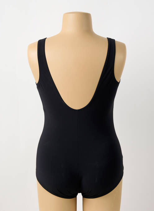 Maillot de bain 1 pièce imprimé fantaisie haut soutien-gorge balconnet noir SUNFLAIR femme