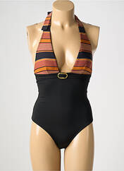 Maillot de bain 1 pièce noir LIVIA pour femme seconde vue