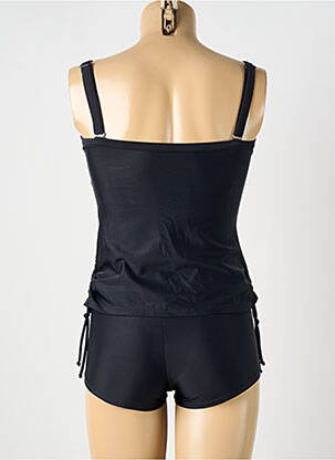 Tankini imprimé tie and dye noir OCEAN WEAR femme