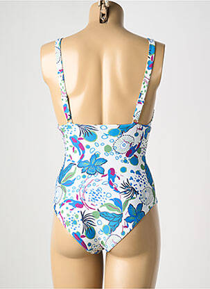 Maillot de bain 1 pièce haut soutien-gorge emboitant haut soutien-gorge emboitant bleu SIMONE PERELE femme