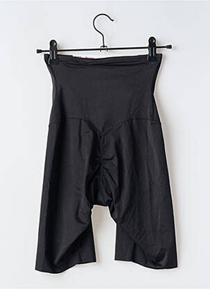 Panty tissage satiné noir JANIRA femme