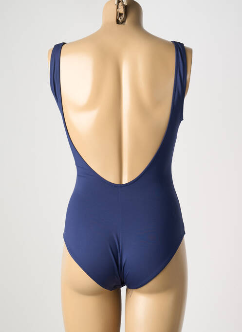 Maillot de bain 1 pièce bleu DOLLY & JANE pour femme